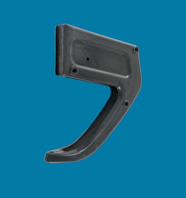 Rudder Head (Stock) 25 with a hole or pintle Ø8 or Ø10mm