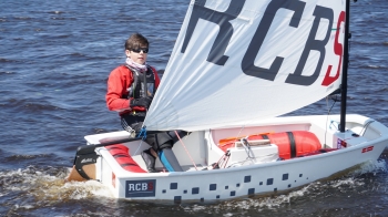 Dotan's Kick-Up Rudder with wooden blade, pintles with Ø6mm