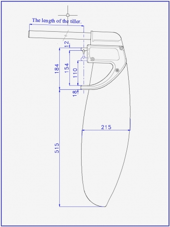 Timón 20 Pala 2